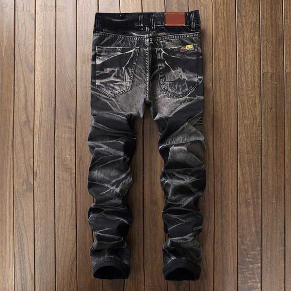 men's fashion-men's distressed stretch biker vintage men hip hop slim fit jeans trousers retro punk style straight denim pants plu, Blue
men's fashion-men's distressed stretch biker vintage men hip hop slim fit jeans trousers retro punk style straight denim pants plu, Blue