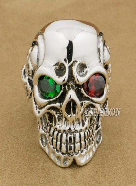 linsion 925 sterling silver titan skull green red cz stone eyes mens biker punk ring sterlingsilverjewelry 8v705 us size 7157353010, Golden;silver
linsion 925 sterling silver titan skull green red cz stone eyes mens biker punk ring sterlingsilverjewelry 8v705 us size 7157353010, Golden;silver