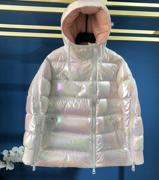 designer womens down knit stitching embroidered letter badge girl parkas hit the color women's coats size0-3, Black
designer womens down knit stitching embroidered letter badge girl parkas hit the color women's coats size0-3, Black