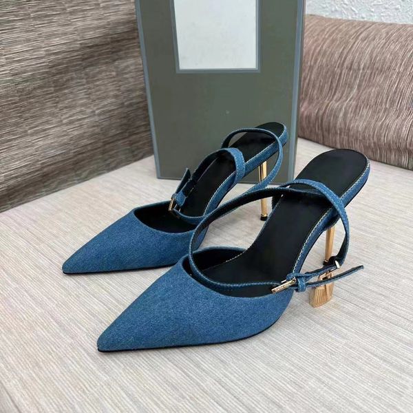 classical sandals closed toe designer womens shoes golden metal lock buckle stiletto heel toe cap ladies dress shoe .5cm high heeled sanda, Black
classical sandals closed toe designer womens shoes golden metal lock buckle stiletto heel toe cap ladies dress shoe .5cm high heeled sanda, Black