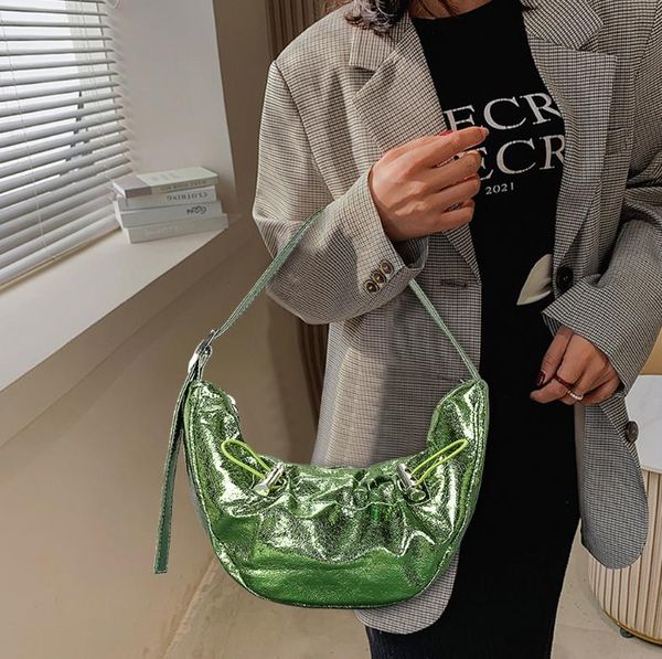 fashion metallic half moon women shoulder bags luxury designer y2k lady handbags vintage hobos small tote female purses bag
fashion metallic half moon women shoulder bags luxury designer y2k lady handbags vintage hobos small tote female purses bag