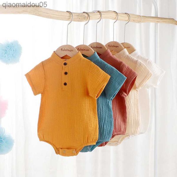 summer newborn infant baby boys girls romper muslin jumpsuits sleeveless newborn rompers fashion baby clothing l230712, Blue
summer newborn infant baby boys girls romper muslin jumpsuits sleeveless newborn rompers fashion baby clothing l230712, Blue