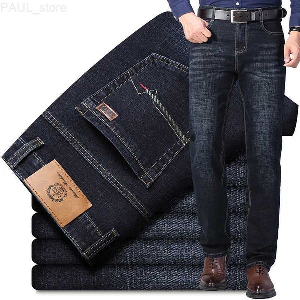 men's mens jeans fallwinter jeans mens brand classic denim straightleg pantssupersize boutique multicolor business fashion pants 221123, Blue
men's mens jeans fallwinter jeans mens brand classic denim straightleg pantssupersize boutique multicolor business fashion pants 221123, Blue