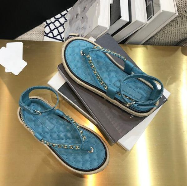 fashion woman classics sandal luxury flat base sheepskin straw plaited slipper lady metal button summer outdoors casual beach shoes, Black
fashion woman classics sandal luxury flat base sheepskin straw plaited slipper lady metal button summer outdoors casual beach shoes, Black