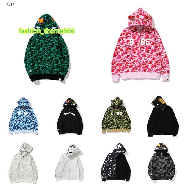 men's hoodies sweatshirts men's designer hoodie full-zip up ape shark women's hoodie colorful camo jacket blue hooded sweatsh, Black
men's hoodies sweatshirts men's designer hoodie full-zip up ape shark women's hoodie colorful camo jacket blue hooded sweatsh, Black