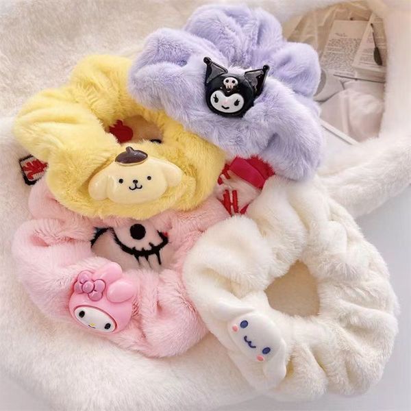 cute plush kuromi hair rope fashion women hair scrunchie girls elastic rubbe band ponytail holder hair accessories 2280, Slivery;white
cute plush kuromi hair rope fashion women hair scrunchie girls elastic rubbe band ponytail holder hair accessories 2280, Slivery;white