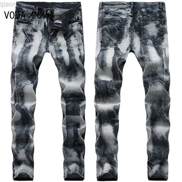 men's jeans mens slim fit streewear fashion light indigo distressed skinny stretch embroidered leather stars patchwork ripped jeans l23, Blue
men's jeans mens slim fit streewear fashion light indigo distressed skinny stretch embroidered leather stars patchwork ripped jeans l23, Blue