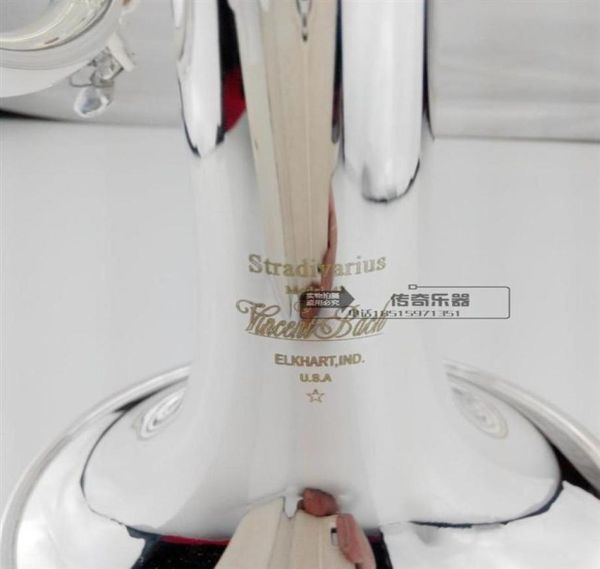 bach quality lt180s43 trumpet b flat brass silver plated professional trumpet musical instruments with leather case8594139
bach quality lt180s43 trumpet b flat brass silver plated professional trumpet musical instruments with leather case8594139