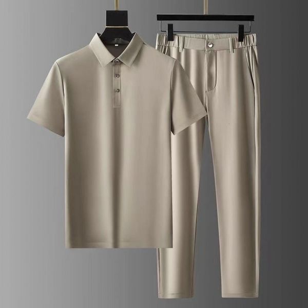 men's tracksuits 2 pcsset mens short sets sleeve seamless casual straight loose summer wide leg men trousers set track suit 230724, Gray
men's tracksuits 2 pcsset mens short sets sleeve seamless casual straight loose summer wide leg men trousers set track suit 230724, Gray