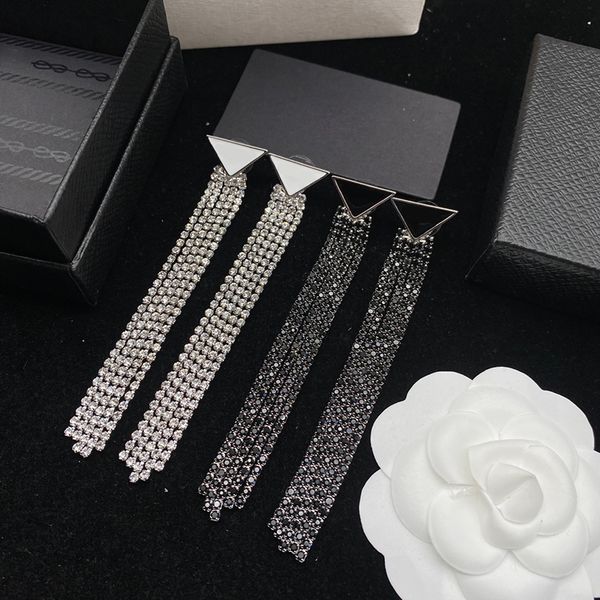 long tassel charm studs womens diamond dangles earrings ladies shinning pendant stud 2 colors party design earring jewelry, Golden
long tassel charm studs womens diamond dangles earrings ladies shinning pendant stud 2 colors party design earring jewelry, Golden