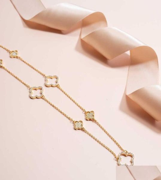 pendant necklaces 2022 designer jewelry famous brands gold and diamonds clover 18k set necklace women drop delivery 20 crystalhome7073842, Silver
pendant necklaces 2022 designer jewelry famous brands gold and diamonds clover 18k set necklace women drop delivery 20 crystalhome7073842, Silver