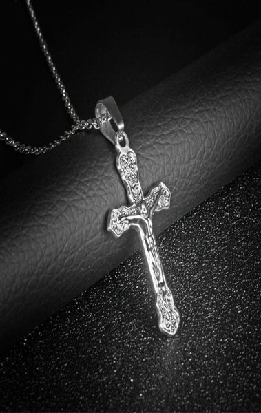 pendant necklaces the testament gospel jesus on cross jewelry titanium steel necklace christianity retro religious belief chain lp4088810, Silver
pendant necklaces the testament gospel jesus on cross jewelry titanium steel necklace christianity retro religious belief chain lp4088810, Silver