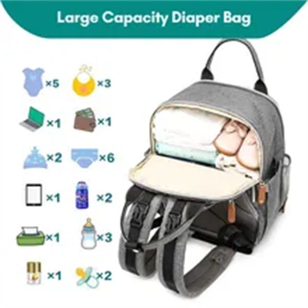 baby diaper bag backpack mummy maternity bag large capacity baby nappy bag travel backpacks for mom nursing baby stroller bags a1, Black
baby diaper bag backpack mummy maternity bag large capacity baby nappy bag travel backpacks for mom nursing baby stroller bags a1, Black