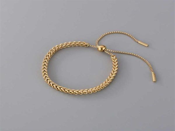 new design fashion stainless steel link chain bracelets for women girl men gold color hiphop rock adjustable bracelet jewelry x0708395480, Golden;silver
new design fashion stainless steel link chain bracelets for women girl men gold color hiphop rock adjustable bracelet jewelry x0708395480, Golden;silver