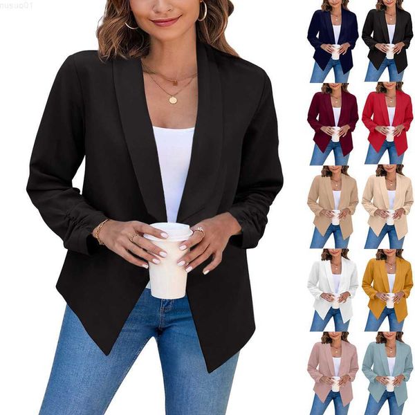 women's suits blazers vitiana women office lady blazers spring 2022 female long sleeve open stitch white ol womens jackets and coats pl, White;black
women's suits blazers vitiana women office lady blazers spring 2022 female long sleeve open stitch white ol womens jackets and coats pl, White;black