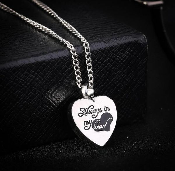 2 color urn pendant quotalways in my heartquot heart premium stainless steel necklace for cremation ashes urn chain necklace f2434861, Silver
2 color urn pendant quotalways in my heartquot heart premium stainless steel necklace for cremation ashes urn chain necklace f2434861, Silver