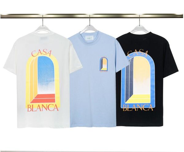 2023 fashion casabla par avion fleur tee t shirts mens womens panoramique t-shirt tees apparel man chest letter shirt luxurys clothing stre, White;black
2023 fashion casabla par avion fleur tee t shirts mens womens panoramique t-shirt tees apparel man chest letter shirt luxurys clothing stre, White;black