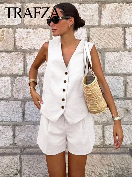 womens two piece pants trafza women pant sets vintage solid single breasted v neck waistcoat slim zipper fly shorts summer office lady suit, White
womens two piece pants trafza women pant sets vintage solid single breasted v neck waistcoat slim zipper fly shorts summer office lady suit, White
