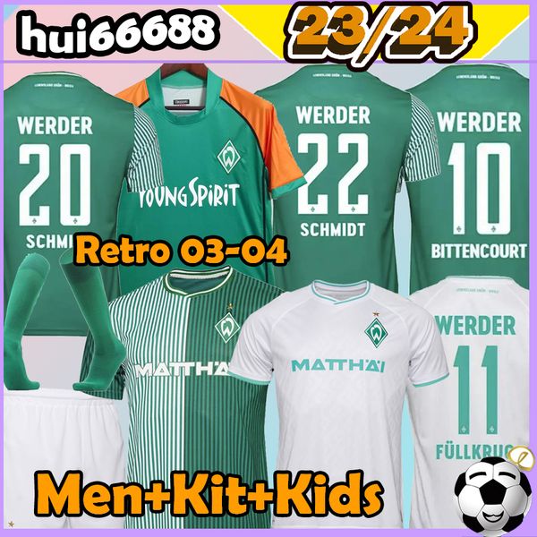 23/24 werder soccer jerseys retro 03-04 home bremen ducksch stark pieper bittencourt fullkrug veljkovic schmidt buchanan keita 2023 2024 men, Black;yellow
23/24 werder soccer jerseys retro 03-04 home bremen ducksch stark pieper bittencourt fullkrug veljkovic schmidt buchanan keita 2023 2024 men, Black;yellow