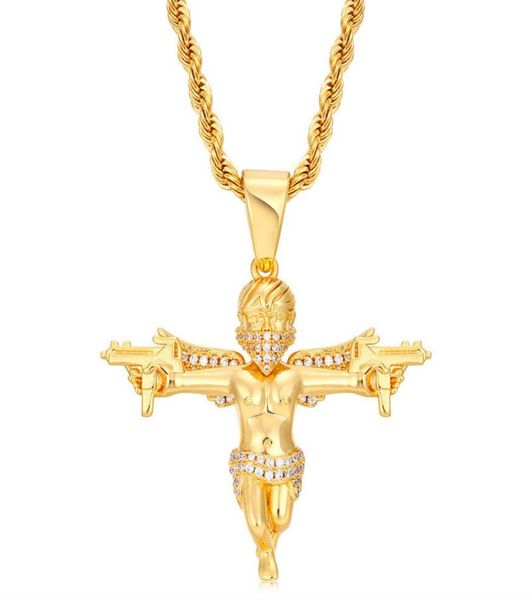 personality street rapper jewelry gold silver colors cz gun angle pendant necklace with 24inch rope chain nice gift3074875
personality street rapper jewelry gold silver colors cz gun angle pendant necklace with 24inch rope chain nice gift3074875