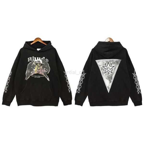 mens hoodies designer rhude hoodie women letter print long sleeve fashion 100% cashmere men women sweatshirts hip hop hoodies luxury sweatsh, Black
mens hoodies designer rhude hoodie women letter print long sleeve fashion 100% cashmere men women sweatshirts hip hop hoodies luxury sweatsh, Black