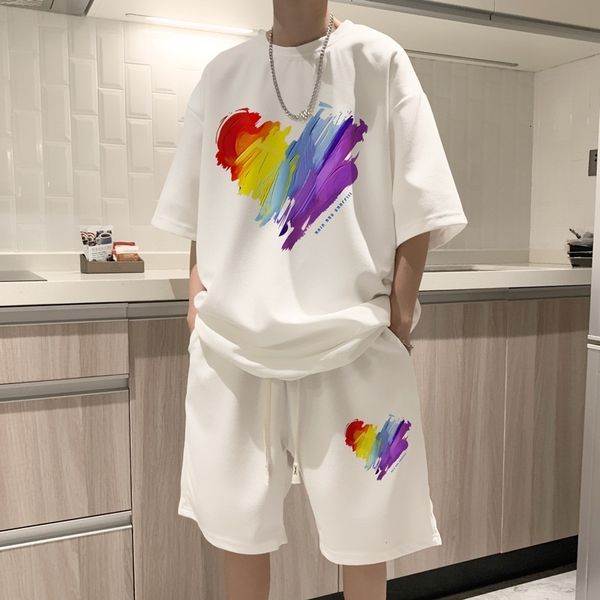 men's tracksuits 2023 summer tracksuit waffle fabric breathable casual tshirt and shorts fashion half sleeve two piece set for 5xl 2307, Gray
men's tracksuits 2023 summer tracksuit waffle fabric breathable casual tshirt and shorts fashion half sleeve two piece set for 5xl 2307, Gray