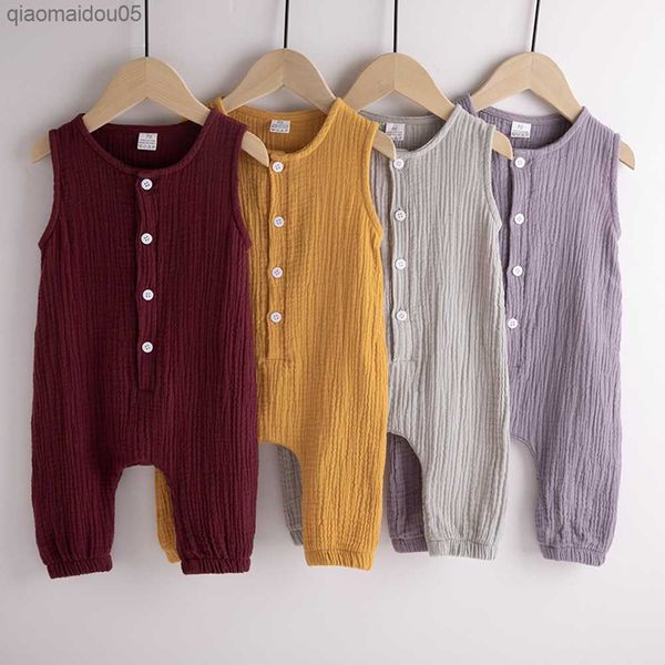 summer newborn infant baby boys girls rompers jumpsuits playsuits one piece cotton linen muslin sleeveless toddler baby clothing l230712, Blue
summer newborn infant baby boys girls rompers jumpsuits playsuits one piece cotton linen muslin sleeveless toddler baby clothing l230712, Blue