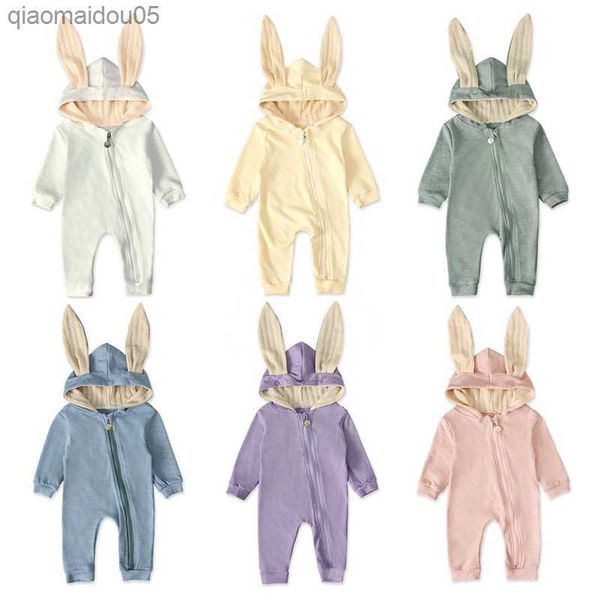 2023 spring autumn newborn infant baby boys girls romper suit children kids bunny sleepsuit solid overall babysuit 6 colors l230712, Blue
2023 spring autumn newborn infant baby boys girls romper suit children kids bunny sleepsuit solid overall babysuit 6 colors l230712, Blue
