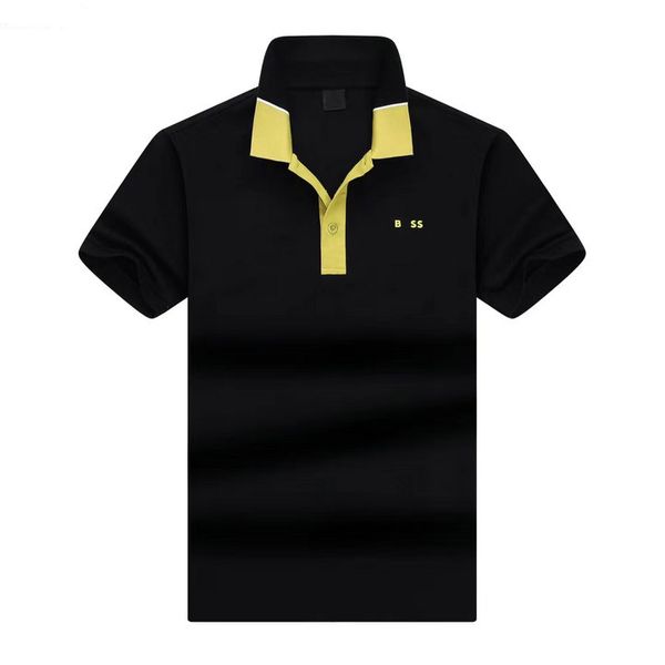 high-end brand bos polo short-sleeved t-shirt designer men bee polo shirt 100% cotton lapel business korean summer embroidery men's clo, White;black
high-end brand bos polo short-sleeved t-shirt designer men bee polo shirt 100% cotton lapel business korean summer embroidery men's clo, White;black