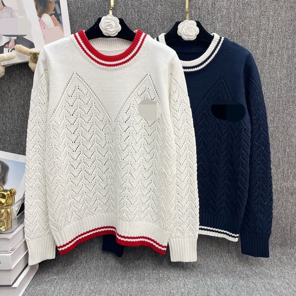 725 2023 autumn runway pullover brand same style pullover sweater white black long sleeve crew neck fashion clothes womens qian688
725 2023 autumn runway pullover brand same style pullover sweater white black long sleeve crew neck fashion clothes womens qian688