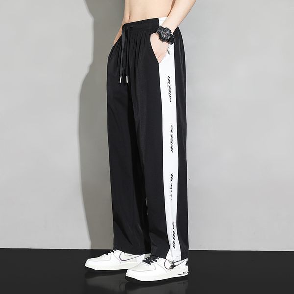 mens pants men summer wide leg loose quick dry tactical running sport fitness casual trouser fashion oversize jogging 230724, Black
mens pants men summer wide leg loose quick dry tactical running sport fitness casual trouser fashion oversize jogging 230724, Black