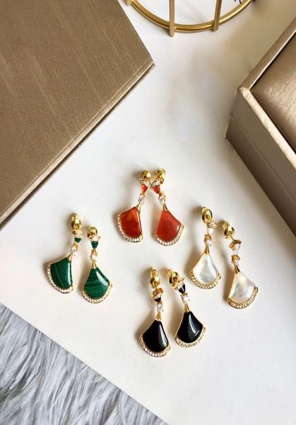 brand pure copper jewelry for women natural mother shell pearl fan earrings colorful stone party jewelry earrings8516509, Silver
brand pure copper jewelry for women natural mother shell pearl fan earrings colorful stone party jewelry earrings8516509, Silver