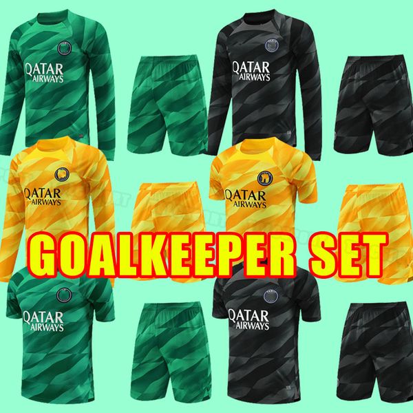 goalkeeper kits mbappe hakimi soccer jerseys 23 24 maillots de football 2023 2024 marquinhos verratti psgs shirt fabian sanches long+short s, Black;yellow
goalkeeper kits mbappe hakimi soccer jerseys 23 24 maillots de football 2023 2024 marquinhos verratti psgs shirt fabian sanches long+short s, Black;yellow