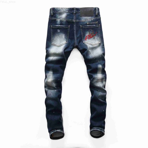 men's pink paradise classic fashion man rock moto mens casual design ripped distressed skinny denim biker plein jeans 157491 l230724, Blue
men's pink paradise classic fashion man rock moto mens casual design ripped distressed skinny denim biker plein jeans 157491 l230724, Blue
