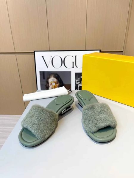2023 brand womens shoes slipper heeled f-baguette sandal slide mink fur wool leather fur sandals low-heel cutout metal block heel genuine le, Black
2023 brand womens shoes slipper heeled f-baguette sandal slide mink fur wool leather fur sandals low-heel cutout metal block heel genuine le, Black