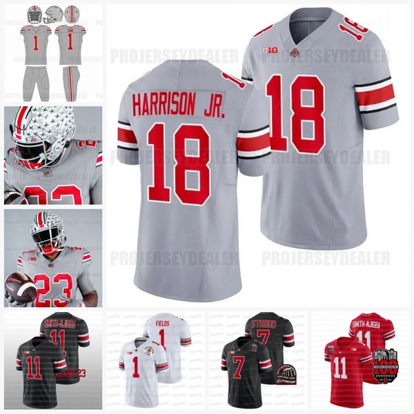 osu ohio state buckeyes 2023-24 gray ncaa college football jersey 7 c.j. stroud justin fields chris olave joey bosa treveyon jaxon smith-nji, Black
osu ohio state buckeyes 2023-24 gray ncaa college football jersey 7 c.j. stroud justin fields chris olave joey bosa treveyon jaxon smith-nji, Black