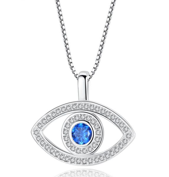 18k rosewhite gold plated blue cz crystals full paved evil eye chain pendant necklace fashion womens jewelry for party wedding9066133, Silver
18k rosewhite gold plated blue cz crystals full paved evil eye chain pendant necklace fashion womens jewelry for party wedding9066133, Silver