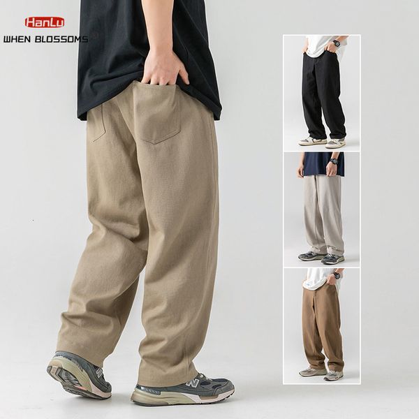 mens pants 100% cotton cargo loose overalls autumn winter wideleg trend y2k casual solid color womens trousers 230724, Black
mens pants 100% cotton cargo loose overalls autumn winter wideleg trend y2k casual solid color womens trousers 230724, Black