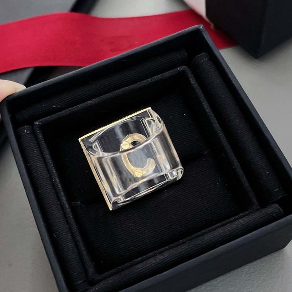 2023 luxury quality special charm punk band ring transparent color in 18k gold plated have box stamp ps7336b, Silver
2023 luxury quality special charm punk band ring transparent color in 18k gold plated have box stamp ps7336b, Silver
