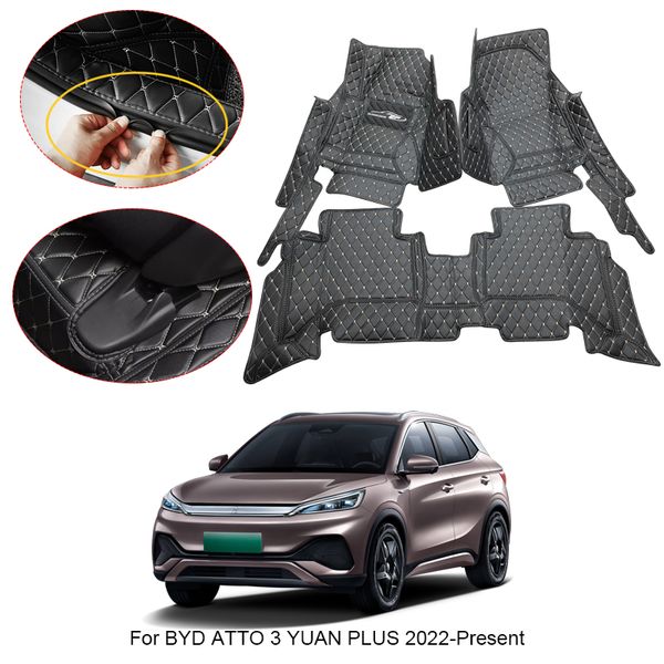 3d full surround car floor mat for byd atto 3 yuan plus 2022-2025 protect liner foot pads carpet pu leather waterproof accessory
3d full surround car floor mat for byd atto 3 yuan plus 2022-2025 protect liner foot pads carpet pu leather waterproof accessory