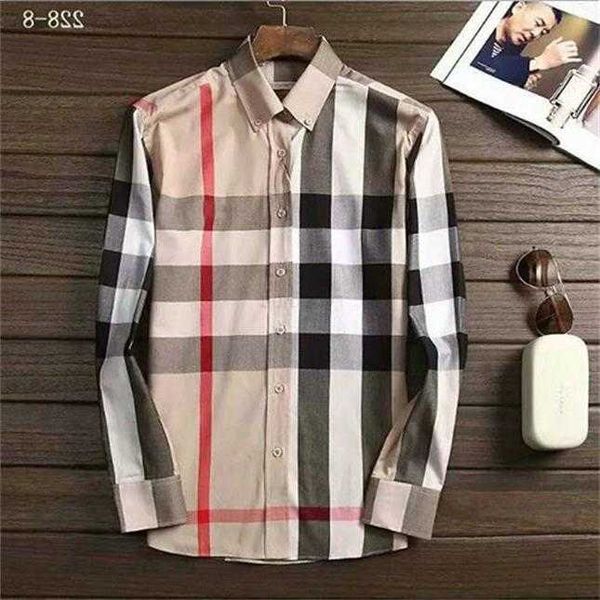 2022 luxury designer men's shirts fashion casual business social and cocktail shirt brand spring autumn slimming the most fashionable c, Black;brown
2022 luxury designer men's shirts fashion casual business social and cocktail shirt brand spring autumn slimming the most fashionable c, Black;brown
