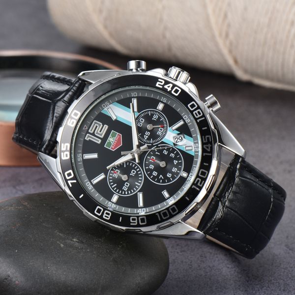 tag heuxx f1 men watch collection new red buxx racing fashion leather multifunction chronograph designer movement quartz watch montre, Slivery;black
tag heuxx f1 men watch collection new red buxx racing fashion leather multifunction chronograph designer movement quartz watch montre, Slivery;black