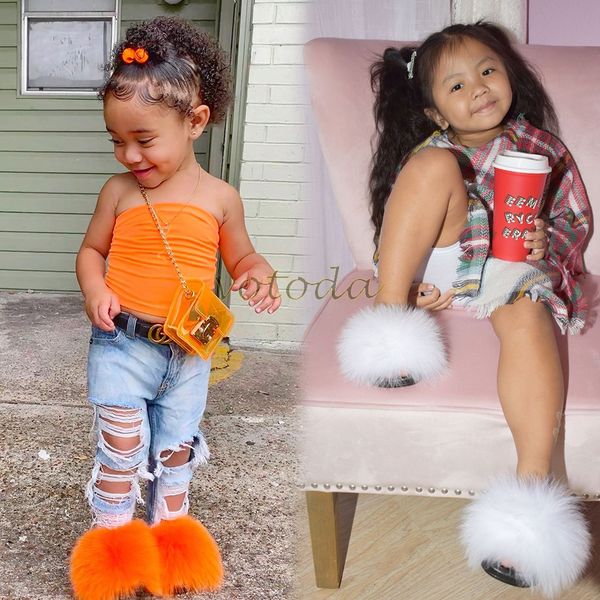 slipper summer kids fur slippers fluffy raccoon fur slides toddler furry fur flip flops children rainbow fur sandal girls flat shoes 230721, Black;grey
slipper summer kids fur slippers fluffy raccoon fur slides toddler furry fur flip flops children rainbow fur sandal girls flat shoes 230721, Black;grey