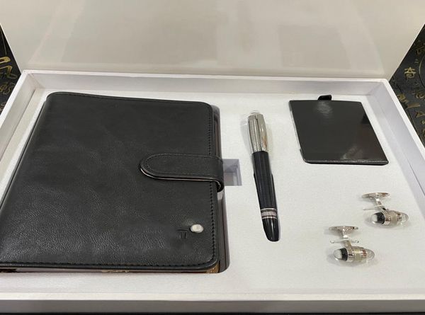 luxury designer cufflinks shirt cuff links cuff link notebook pen set gift5615027, Silver
luxury designer cufflinks shirt cuff links cuff link notebook pen set gift5615027, Silver