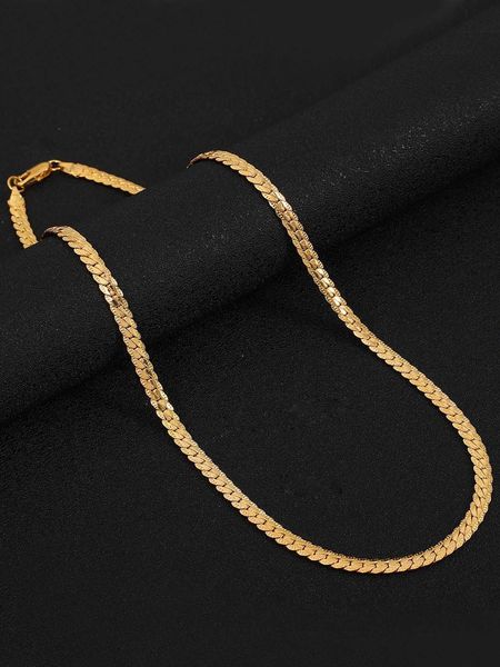 men's accessories fashionable and popular 1pc men minimalist chain necklace copper jewelry for jewelry gift and for a stylish look, Silver
men's accessories fashionable and popular 1pc men minimalist chain necklace copper jewelry for jewelry gift and for a stylish look, Silver