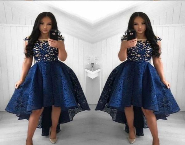 navy blue cocktail dresses 2019 arabic dubai style high low lace formal club wear homecoming prom party gowns plus size custo5007022, Black
navy blue cocktail dresses 2019 arabic dubai style high low lace formal club wear homecoming prom party gowns plus size custo5007022, Black