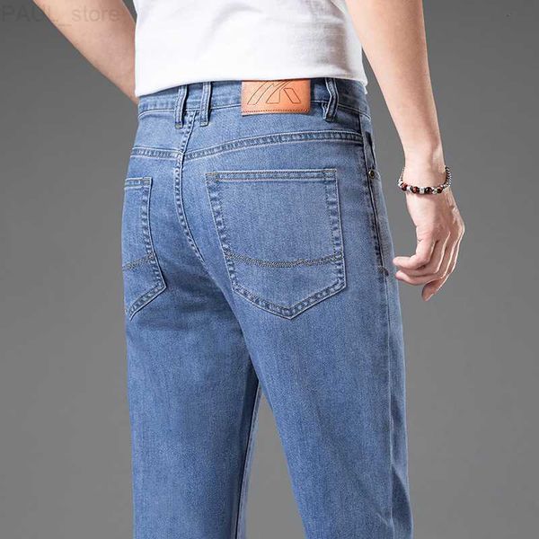 men's mens jeans summer light blue thin slim fit classic style business fashion stretch denim pants male brand trousers 230720 l230724
men's mens jeans summer light blue thin slim fit classic style business fashion stretch denim pants male brand trousers 230720 l230724