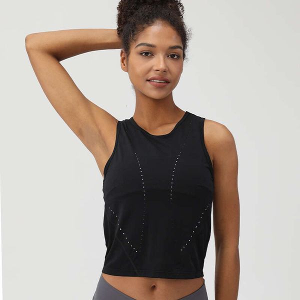 lu-111 women yoga tank women's loose breathable antibacterial mesh sleeveless sports 2023 summer new fitness top
lu-111 women yoga tank women's loose breathable antibacterial mesh sleeveless sports 2023 summer new fitness top