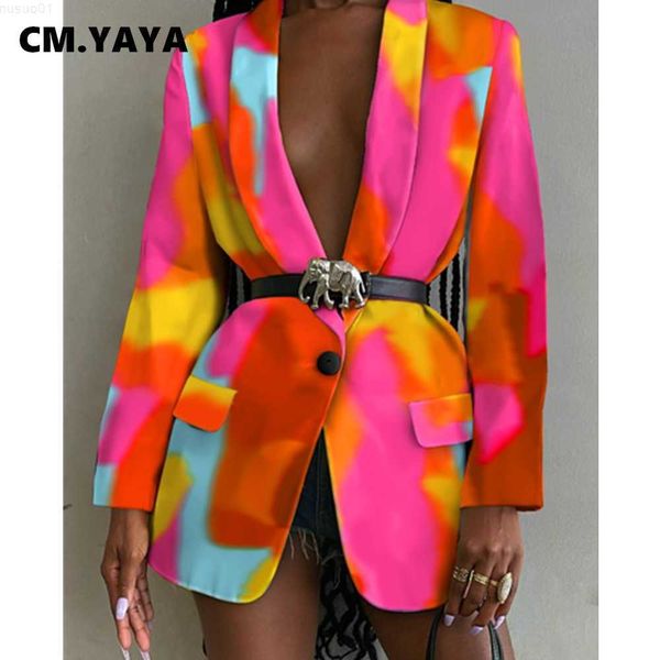 women's suits blazers cm.yaya women blazers tie dye print looset straight coat single button without sashes coats office lady streetwe, White;black
women's suits blazers cm.yaya women blazers tie dye print looset straight coat single button without sashes coats office lady streetwe, White;black
