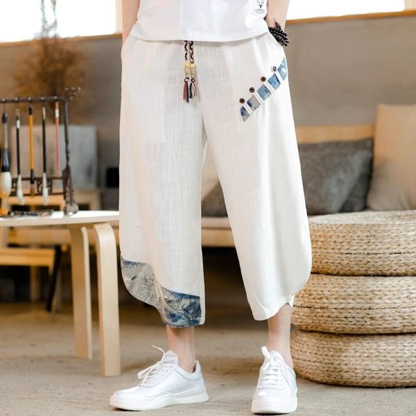 men's pants cotton linen casual men summer comfortable and breathable y2k ethnic style loose plus size cropped 230724, Black
men's pants cotton linen casual men summer comfortable and breathable y2k ethnic style loose plus size cropped 230724, Black